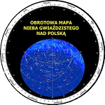 Globus nieba Obrotowa mapa nieba 30x30 cm