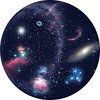 Universe with Galaxies - galaktyki, oryginalny dysk do planetarium Sega Toys